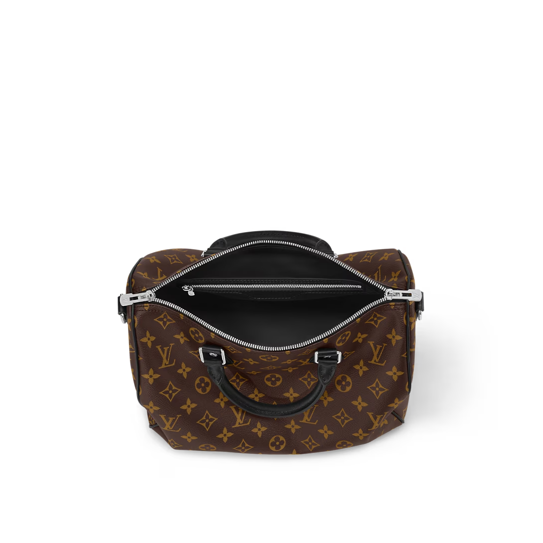 LOUIS VUITTON ルイヴィトン SPEEDY SOFT 30 DARK ショルダーバッグ M12243