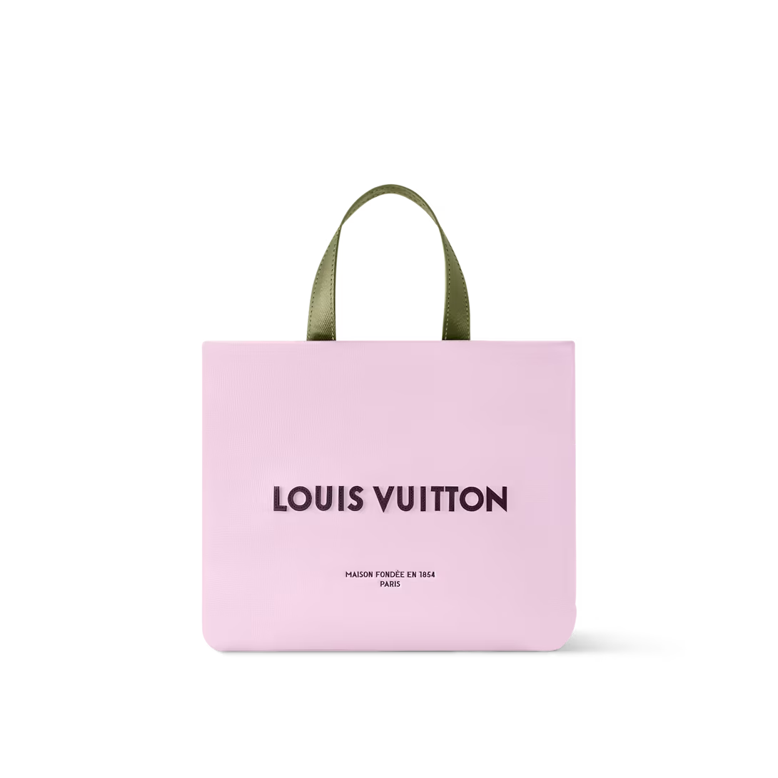 【鮮やかカラーが目を惹く♪】LV × ミニショッパーバッグ M15238
