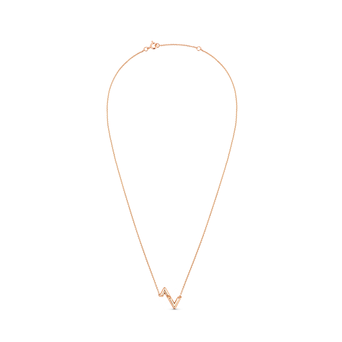 ペンダント LV ヴォルト アップサイド ダウン（ピンクゴールド）