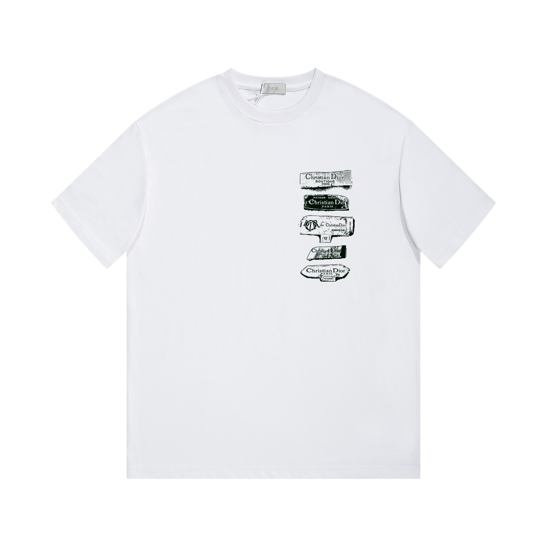 【DIOR旗艦店】ディオール 半袖Tシャツ ご好評に付き再入荷！