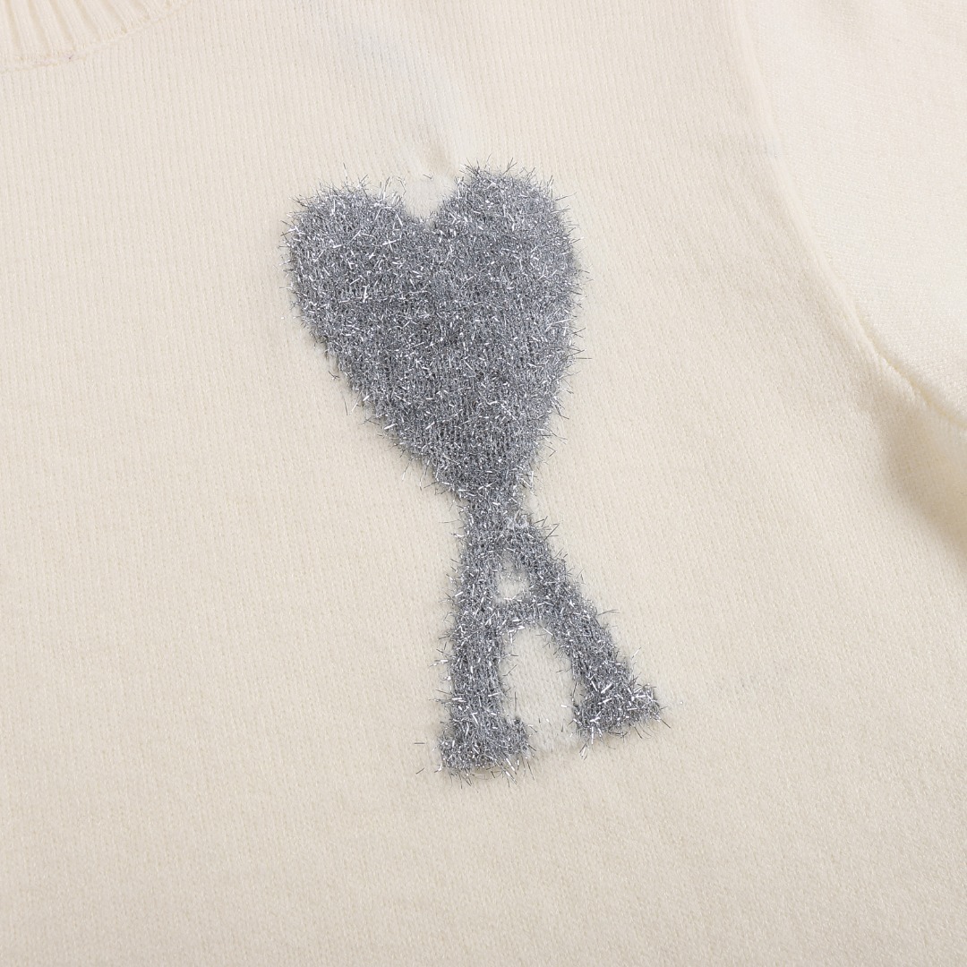 【AMI旗艦店】 ウールセーター 男女兼用 ご好評に付き再入荷！