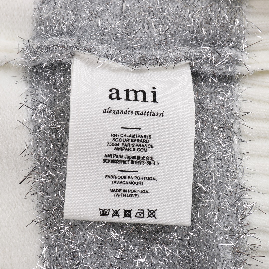 【AMI旗艦店】 ウールセーター 男女兼用 ご好評に付き再入荷！