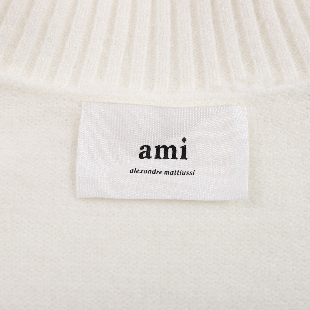 【AMI旗艦店】 ウールセーター 男女兼用 ご好評に付き再入荷！