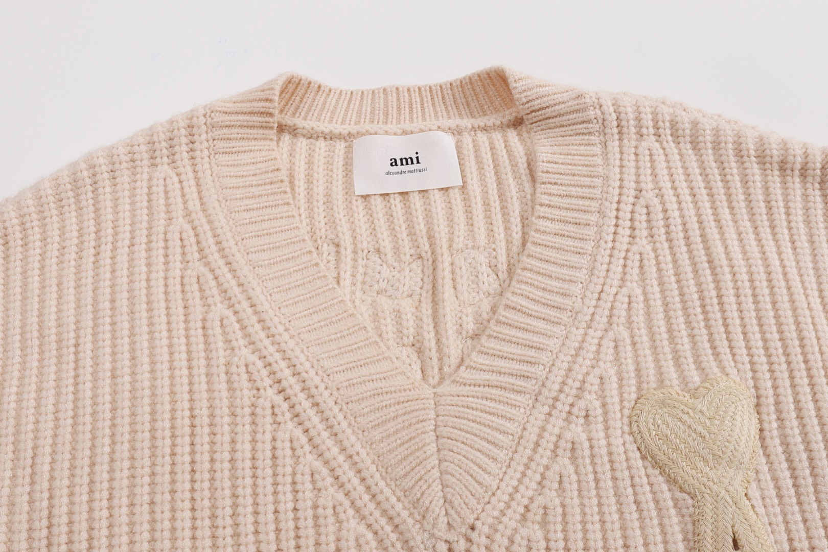 【AMI旗艦店】 ウールセーター 男女兼用 ご好評に付き再入荷！