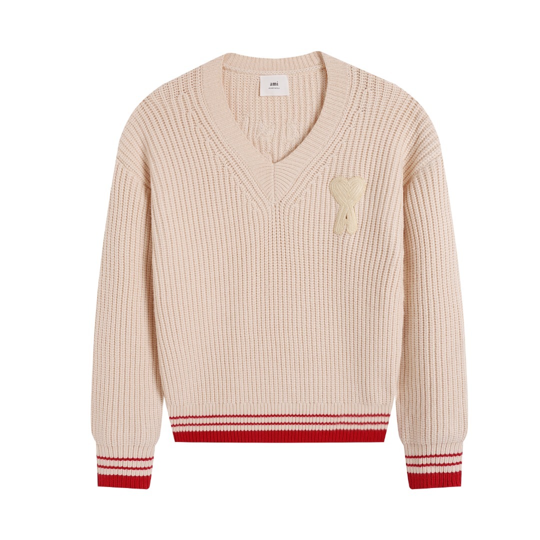 【AMI旗艦店】 ウールセーター 男女兼用 ご好評に付き再入荷！