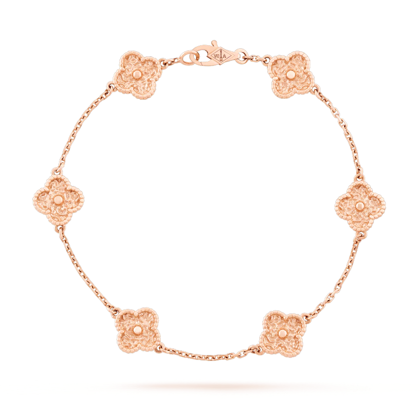 【2024】【Vancleef & Arpels】 スウィート アルハンブラ ブレスレット、6モチーフ