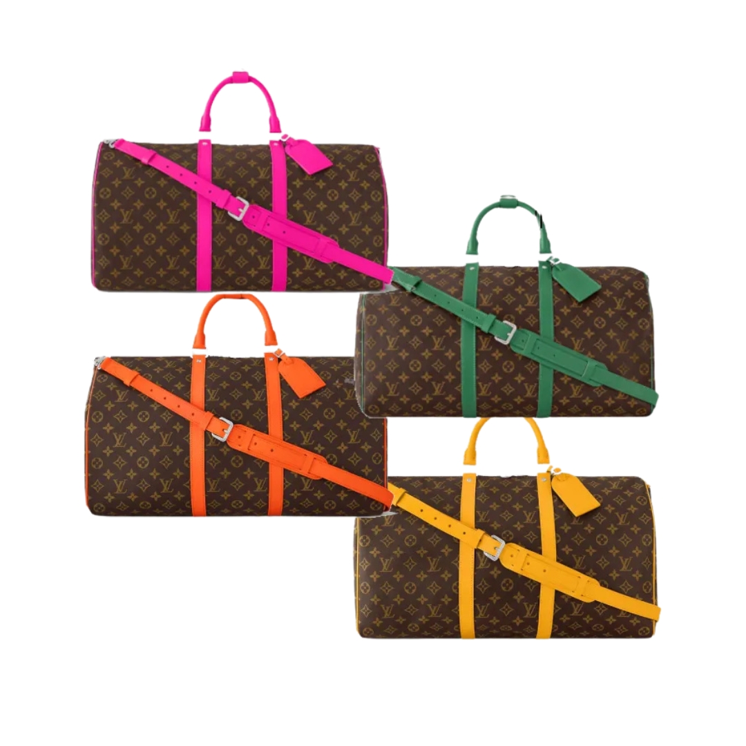 《豊富なカラー★》ルイヴィトン キーポル・バンドリエール 50 M46770 M46771 M46773 M46774