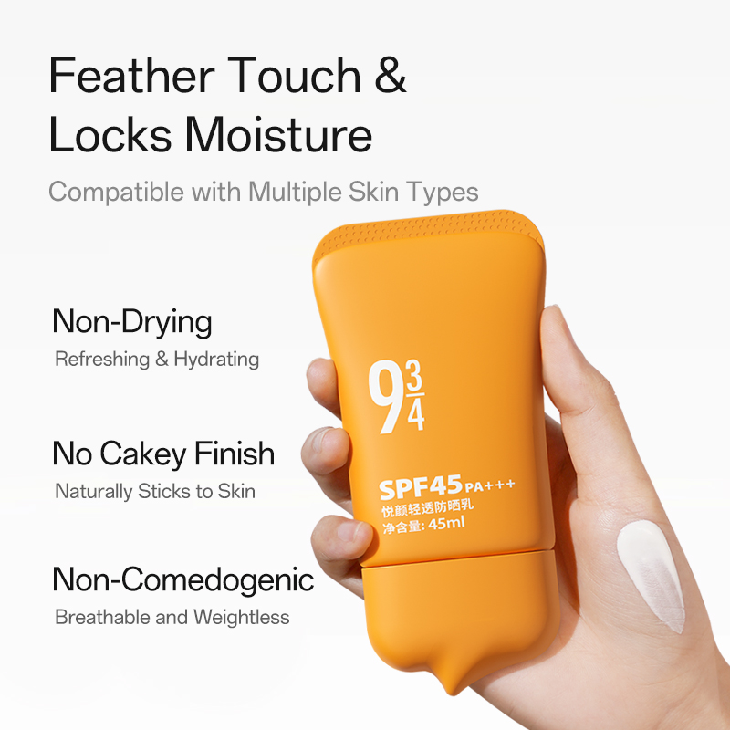 9¾ Radiant & Sheer Sunscreen SPF45 PA+++