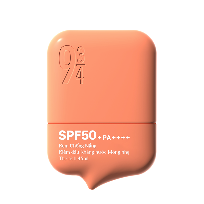 9¾ Sheer & Water-Resistant Sun Fluid SPF50+ PA++++