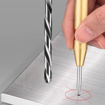 高硬度自動中心沖定位器打孔工具