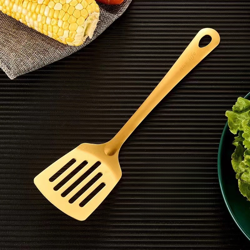 不鏽鋼廚具漏杓湯匙烹飪煎鏟