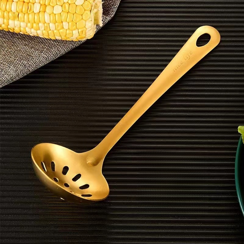 不鏽鋼廚具漏杓湯匙烹飪煎鏟