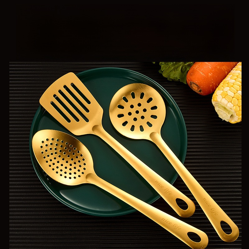 不鏽鋼廚具漏杓湯匙烹飪煎鏟