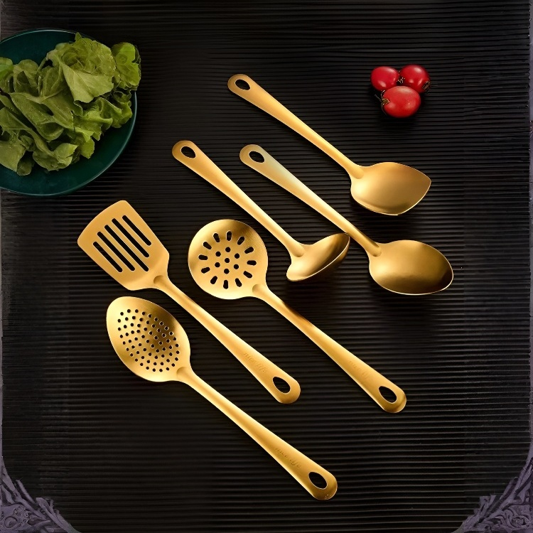 不鏽鋼廚具漏杓湯匙烹飪煎鏟
