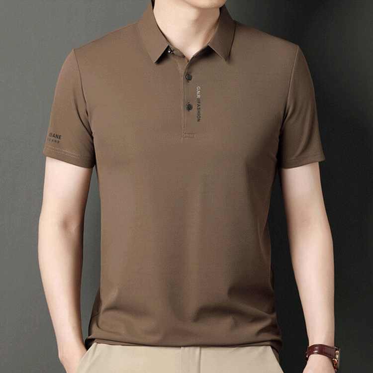 冰絲速乾男士Polo衫