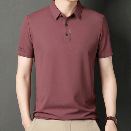 冰絲速乾男士Polo衫