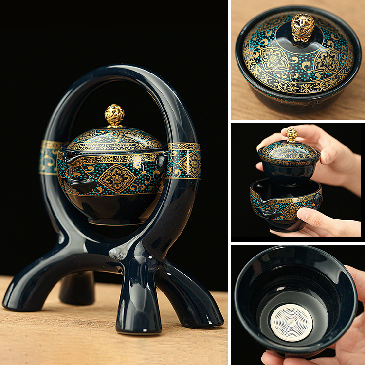 Fully Automatic Ceramic Tea Set