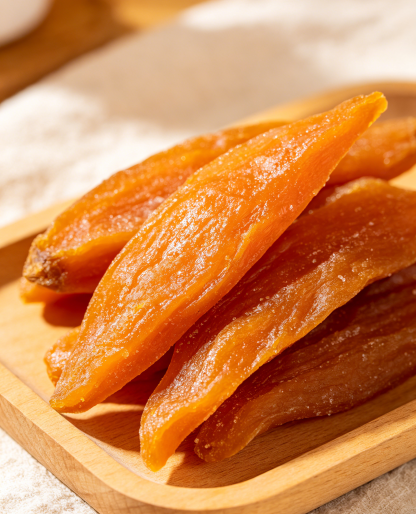 Golden Dried Sweet Potatoes