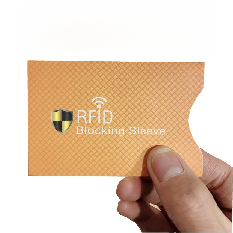 [1 Second to Block Unauthorized Scanning] Aluminum Foil Anti-Magnetic Anti-Theft Card Sleeve