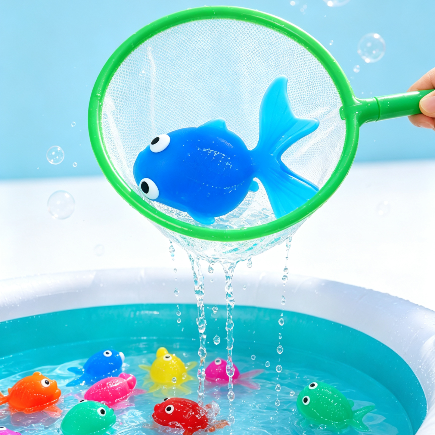 Floating Silicone Goldfish Bath Toy, Automatic Swimming Robot Fish for Kids and Aquariums