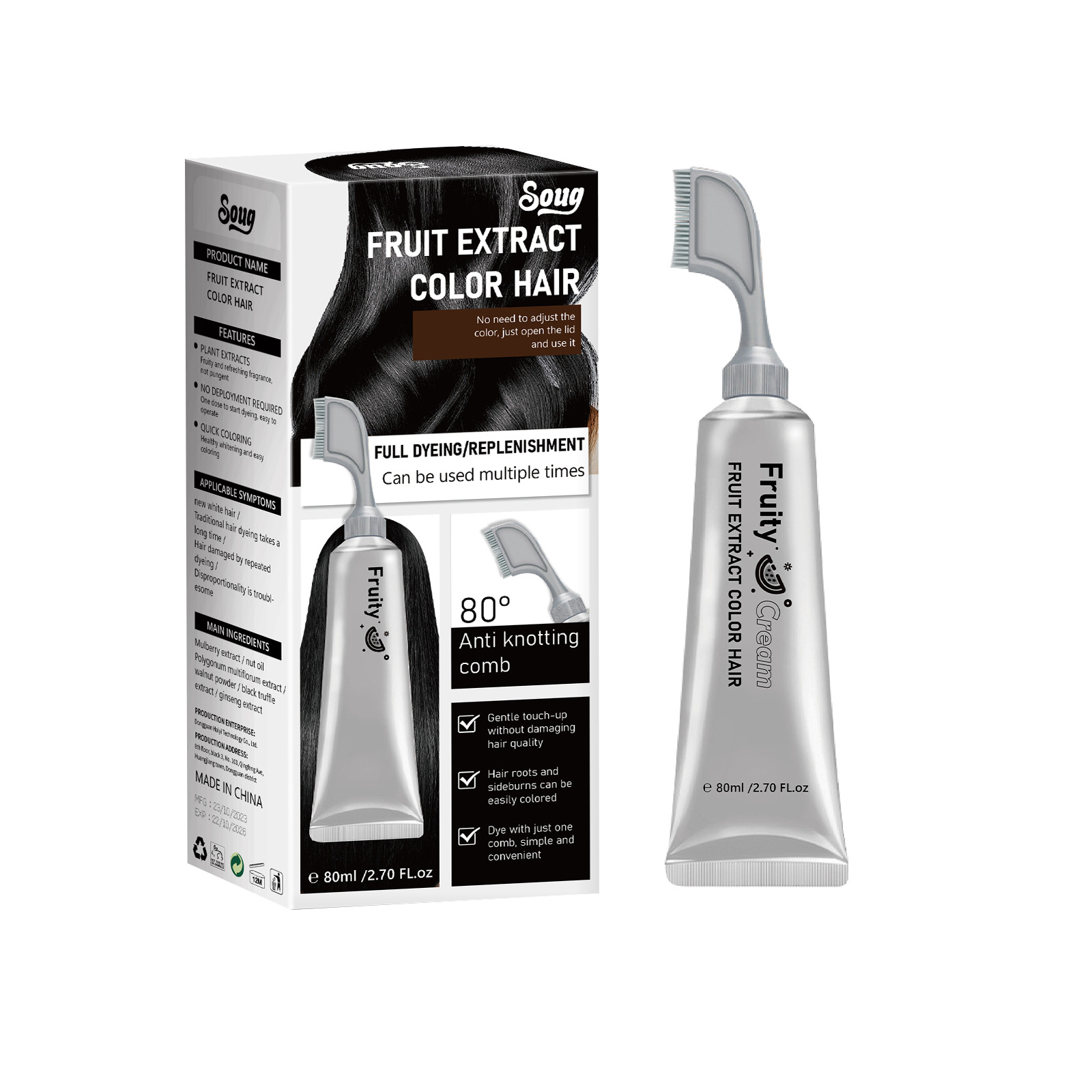 Fruit Extract Hair Dye