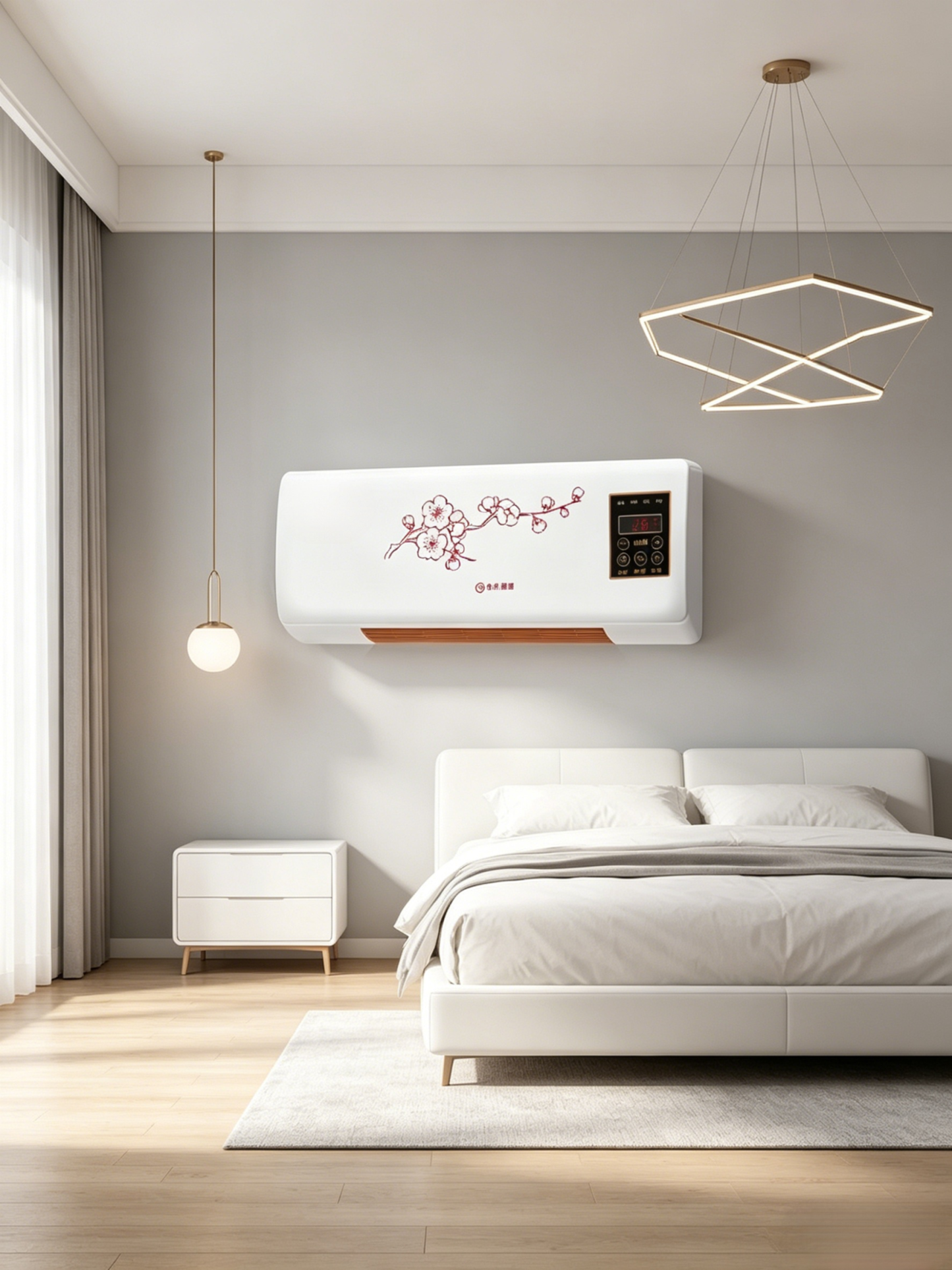Household wall-mounted mobile air conditioner