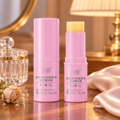 Anti-Wrinkle Eye Balm Stick Fine Line Smoothing Age Defying Purple Wand
