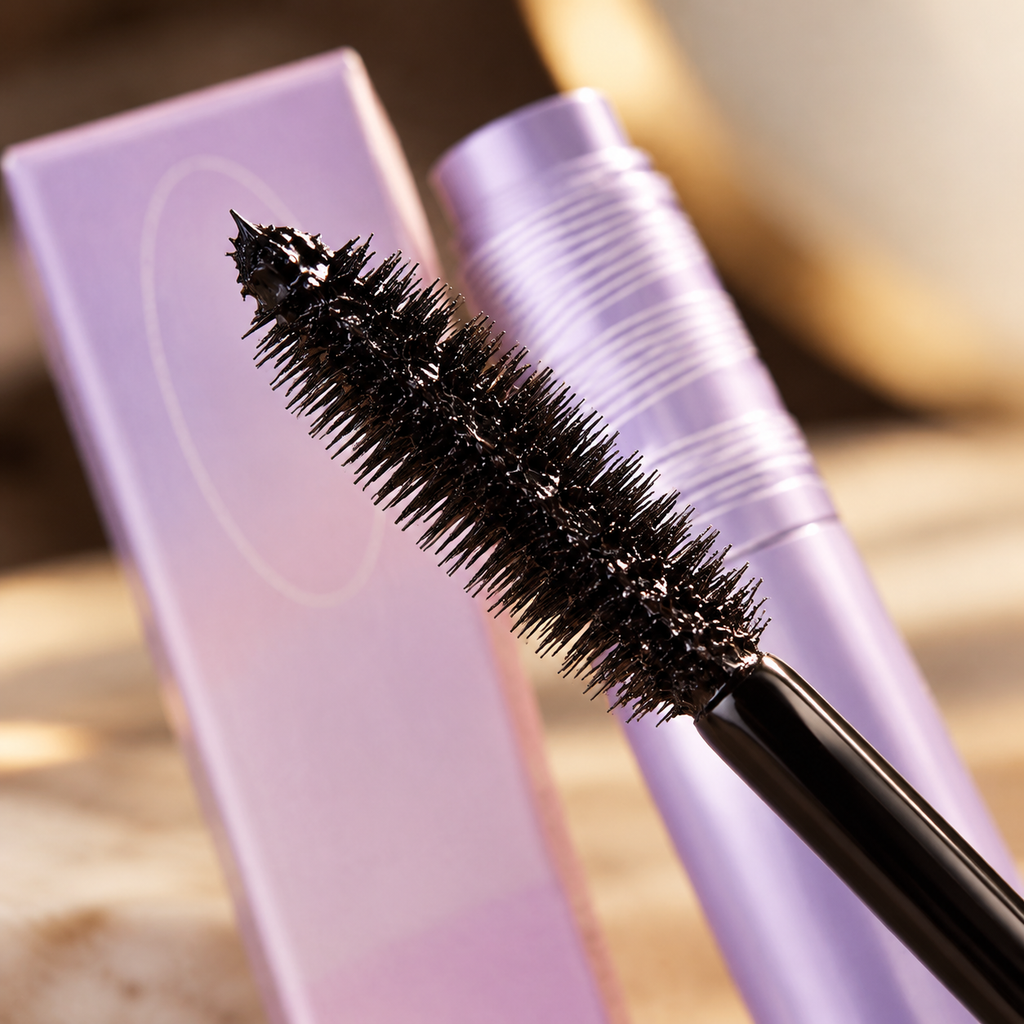 👁️✨ 24H Volumizing Tubing Mascara in 3 Shades - Smudge-Proof Waterproof Formula with Warm Water Removal 💜
