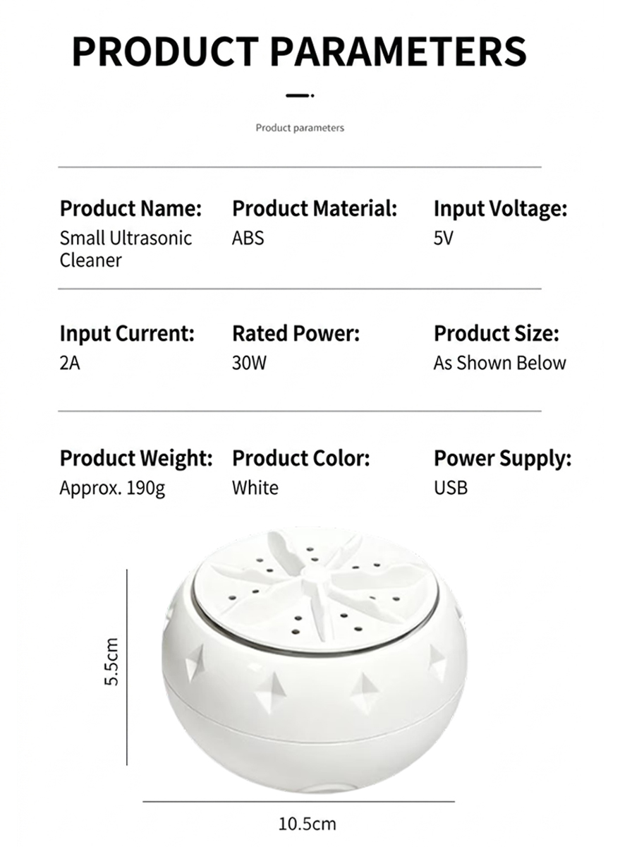 Ultrasonic Fruit and Vegetable Washer