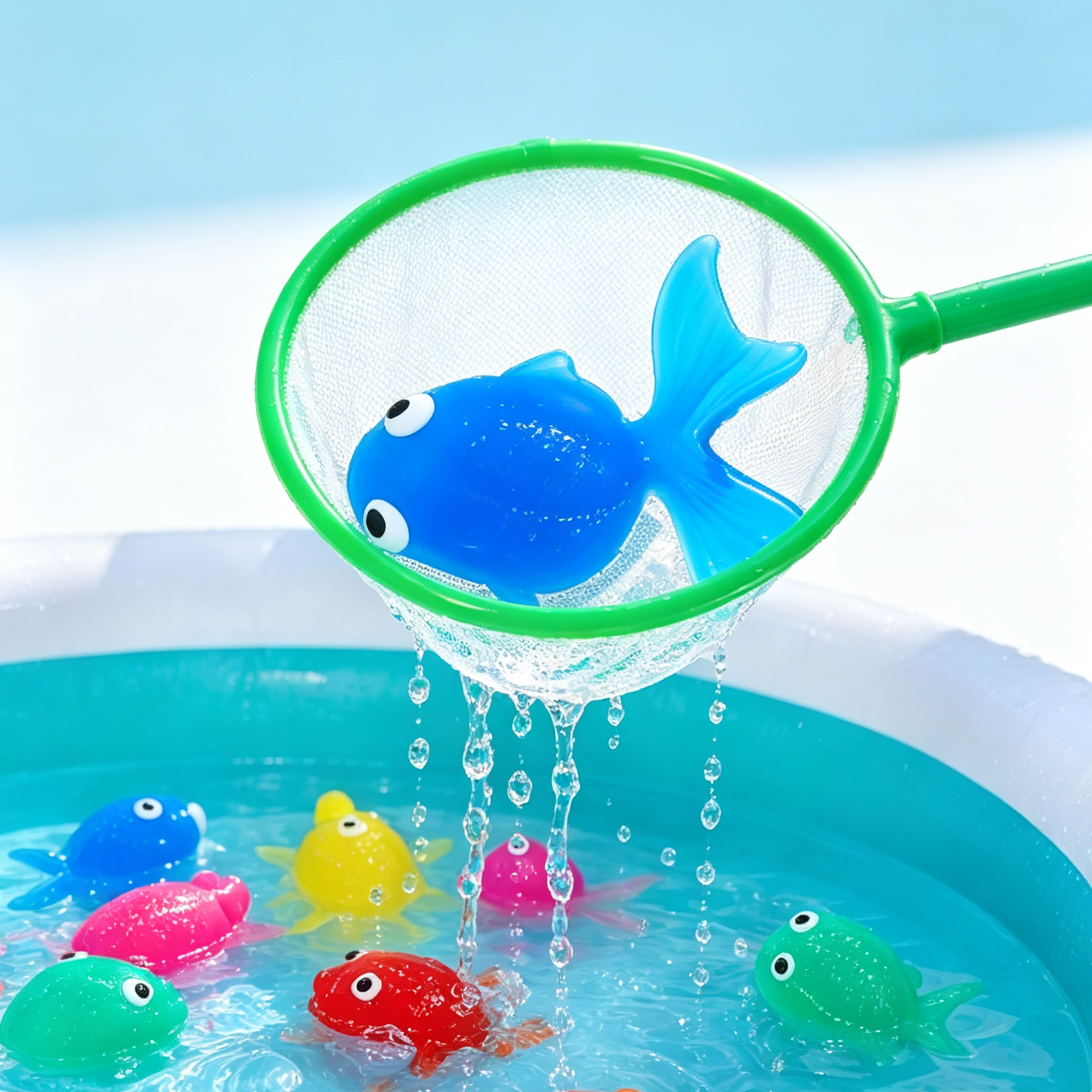 Floating Silicone Goldfish Bath Toy, Automatic Swimming Robot Fish for Kids and Aquariums