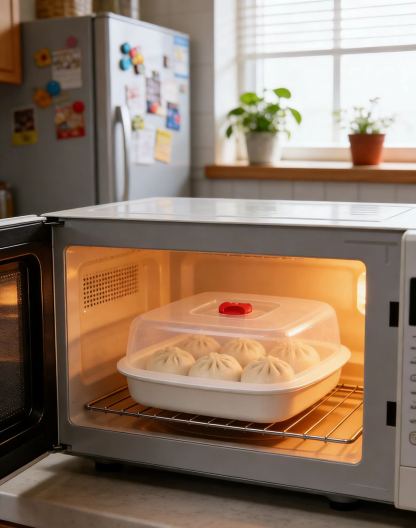 Microwave Oven Steamer