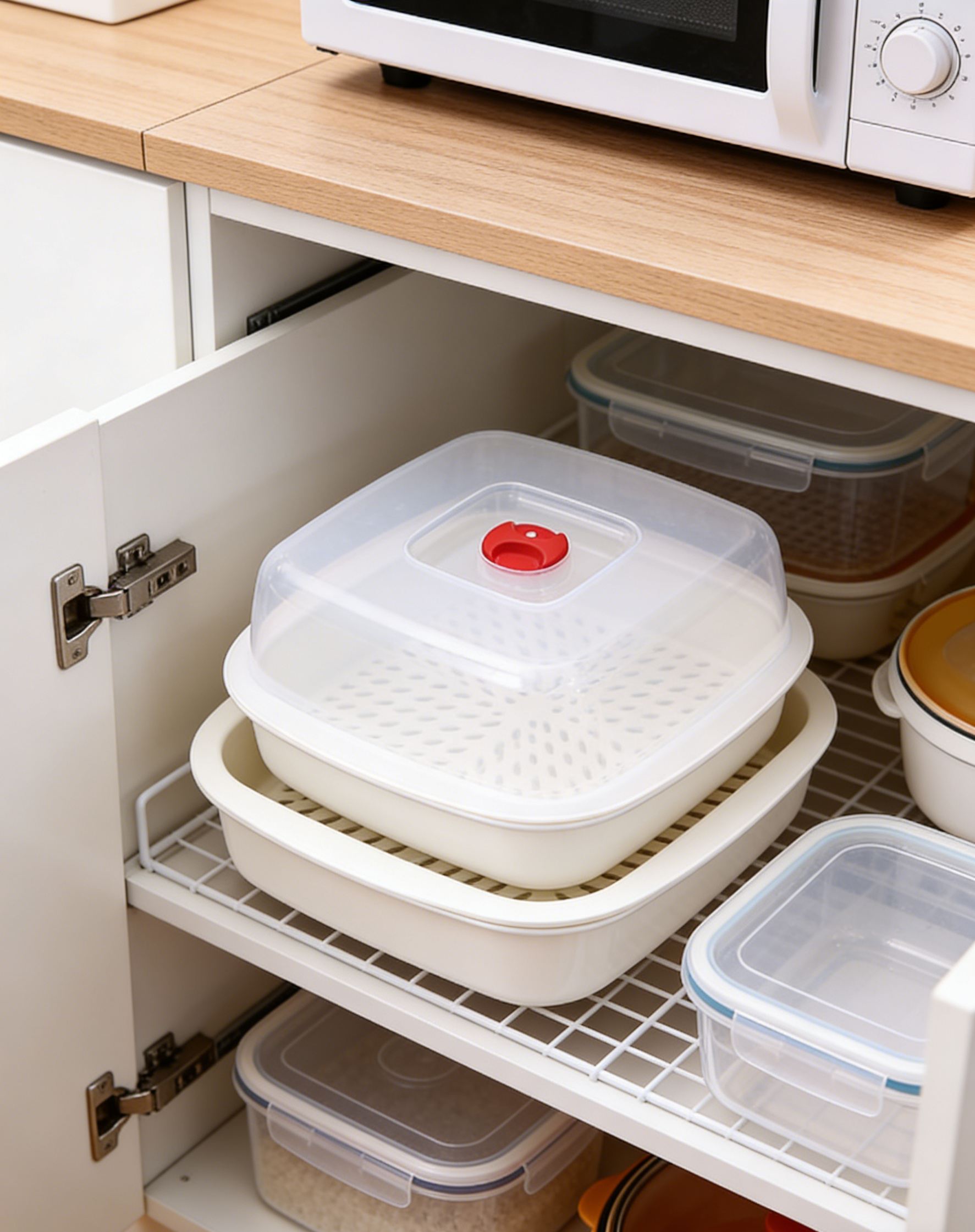 Microwave Oven Steamer