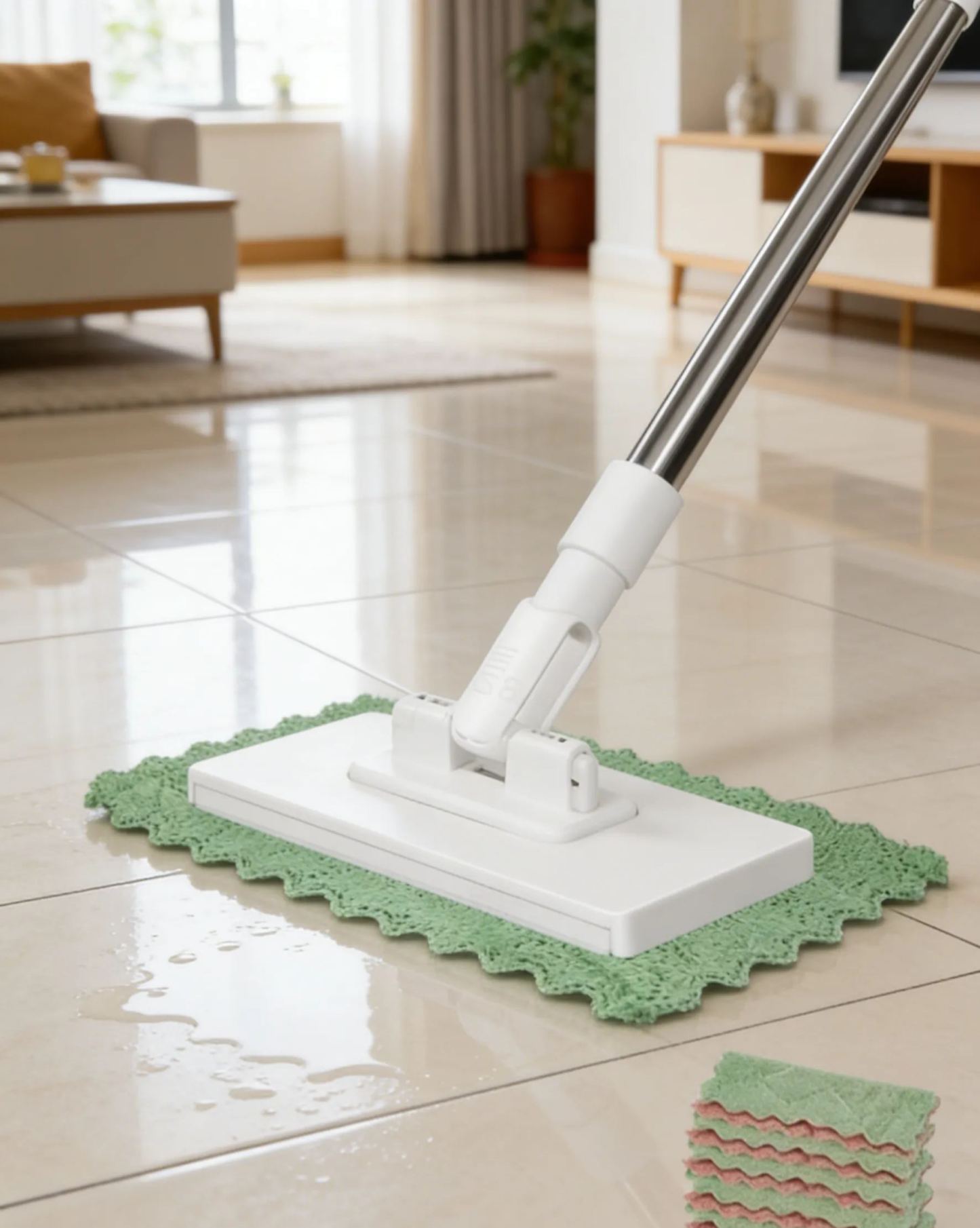 【Self-grabbing 2.0】No-touch mop