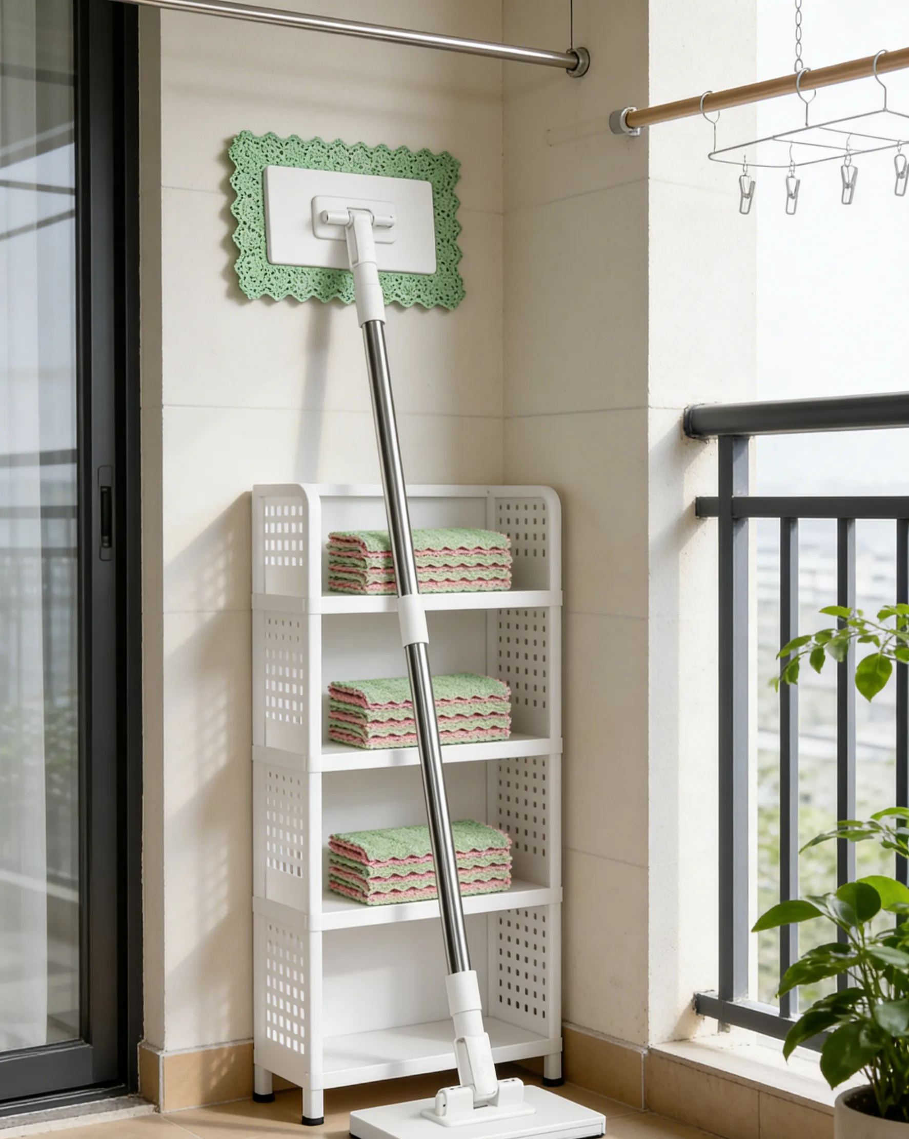 【Self-grabbing 2.0】No-touch mop