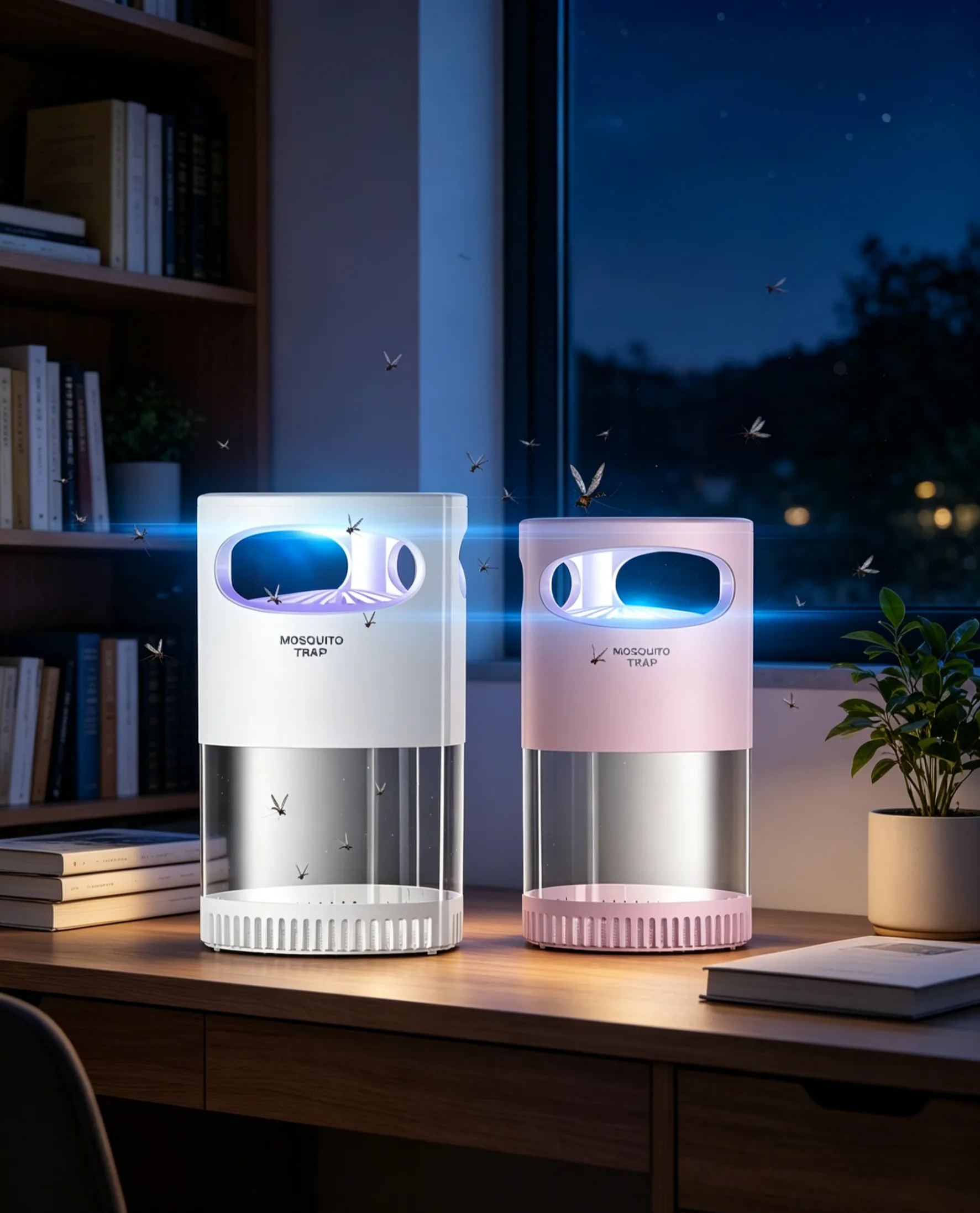 New household electric shock mosquito killer photocatalyst mosquito repellent lamp creative mosquito