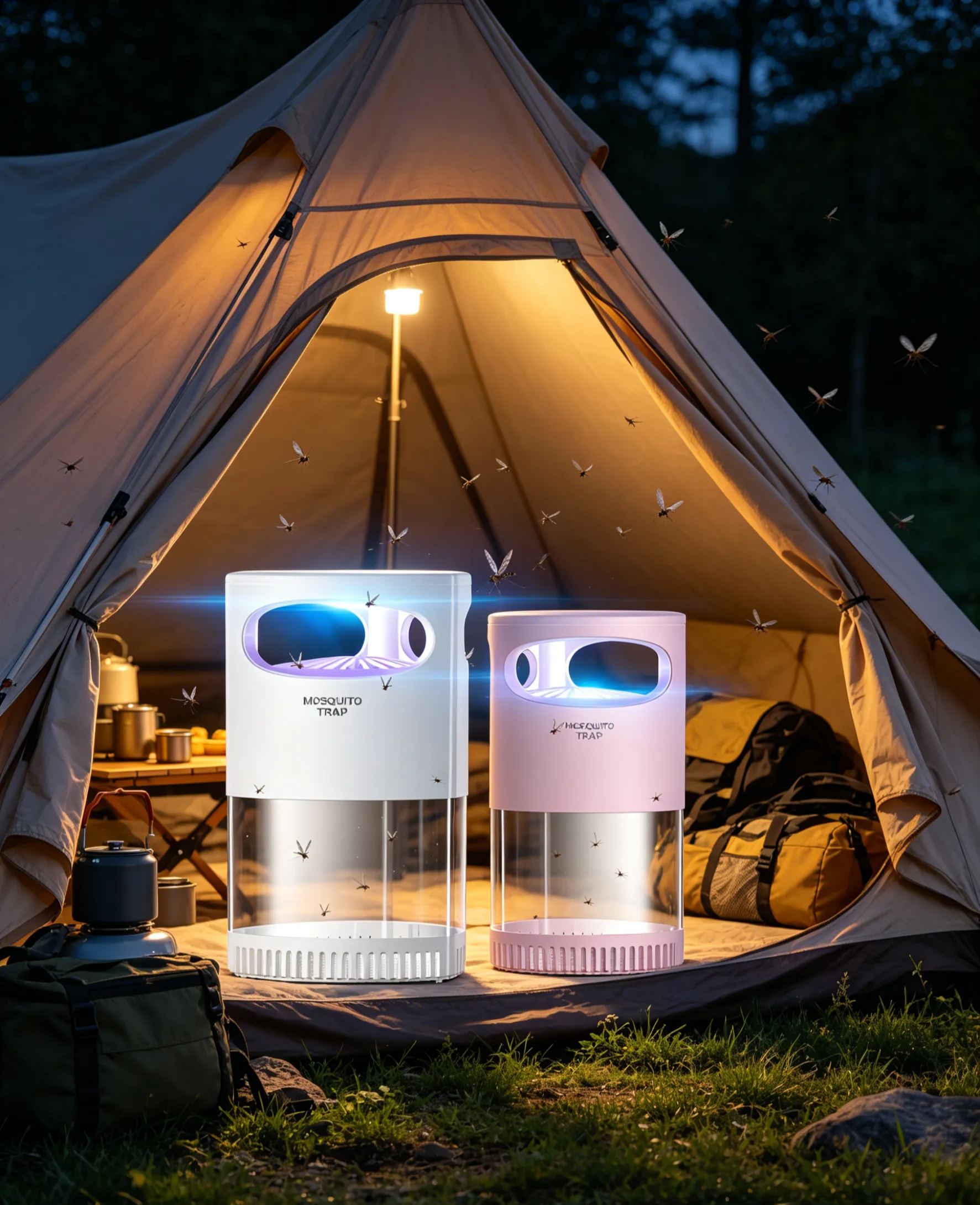 New household electric shock mosquito killer photocatalyst mosquito repellent lamp creative mosquito