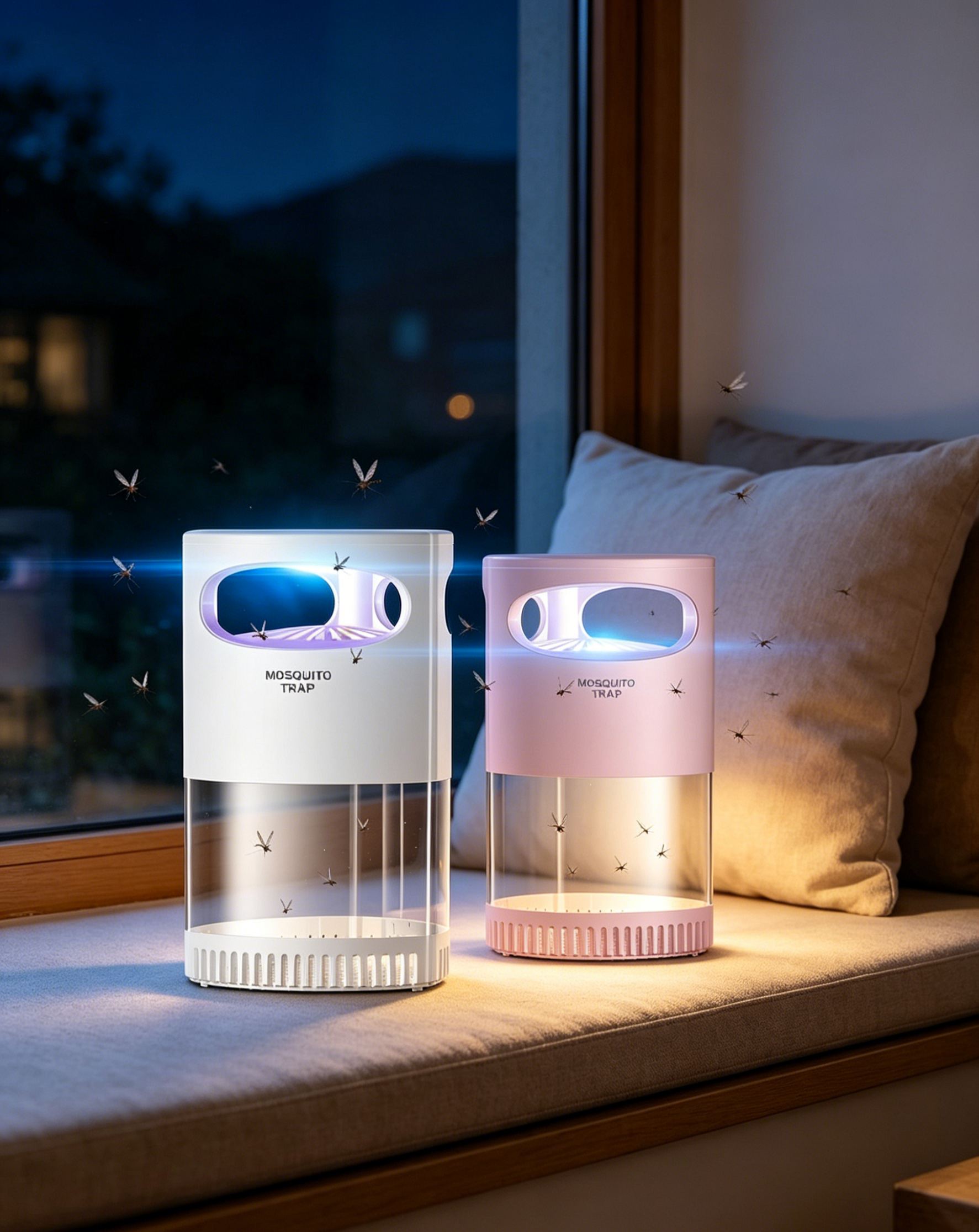 New household electric shock mosquito killer photocatalyst mosquito repellent lamp creative mosquito