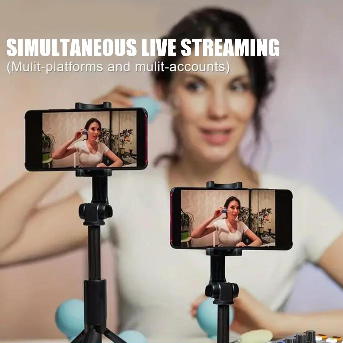 Professional Podcast Studio Equipment Kit, USB Rechargeable Condenser Microphone & Audio Interface & Sound Card & Audio Mixer, Live Streaming Equipment for YouTube & Twitch