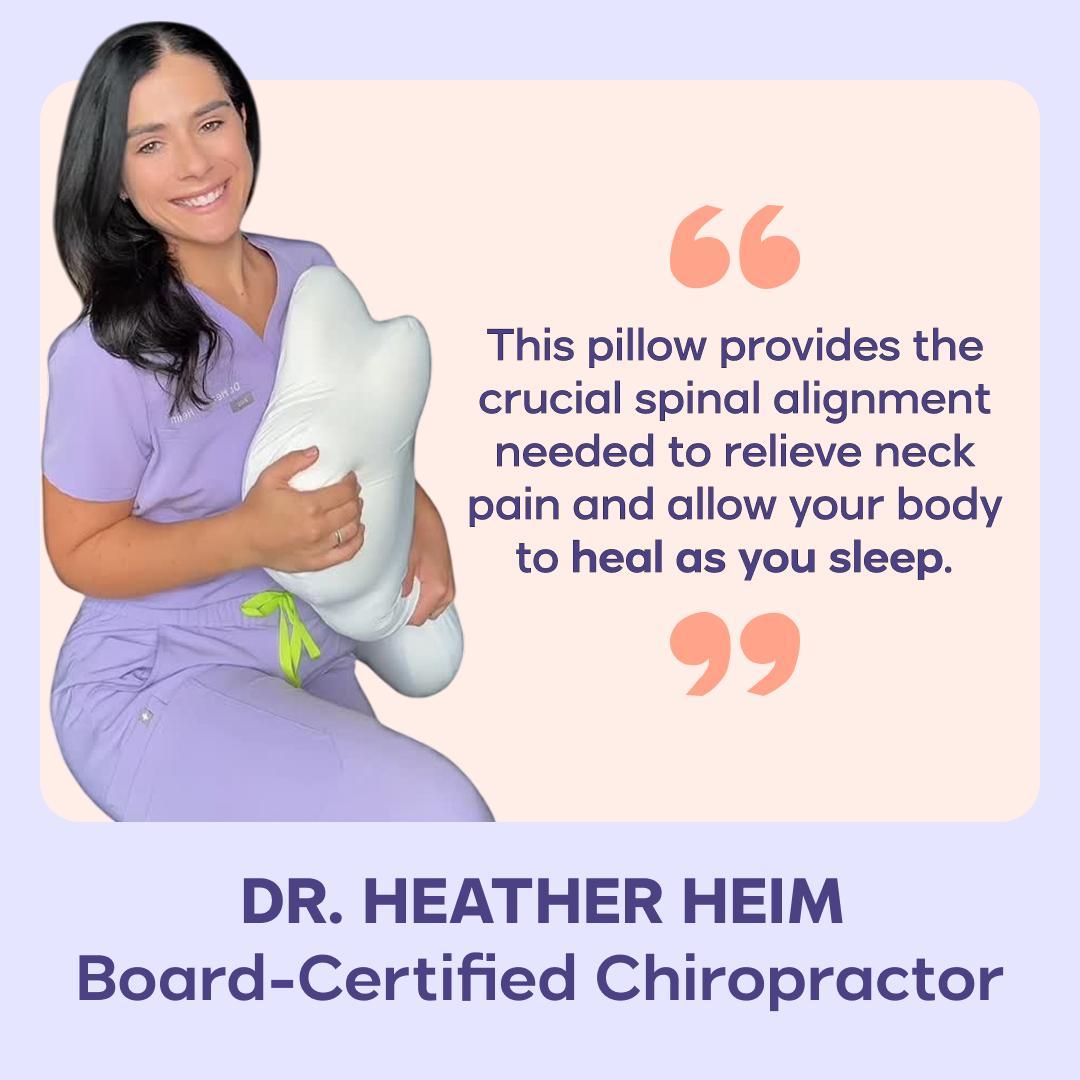 Mellow Sleep |   CloudAlign Pillow + FREE Cooling Pillowcase - Ergonomic Cervical Pillow +Dual-Height Memory Foam with Cooling Pillowcase for Side Back & Stomach Sleepers Best Pillow 2025 Awarded