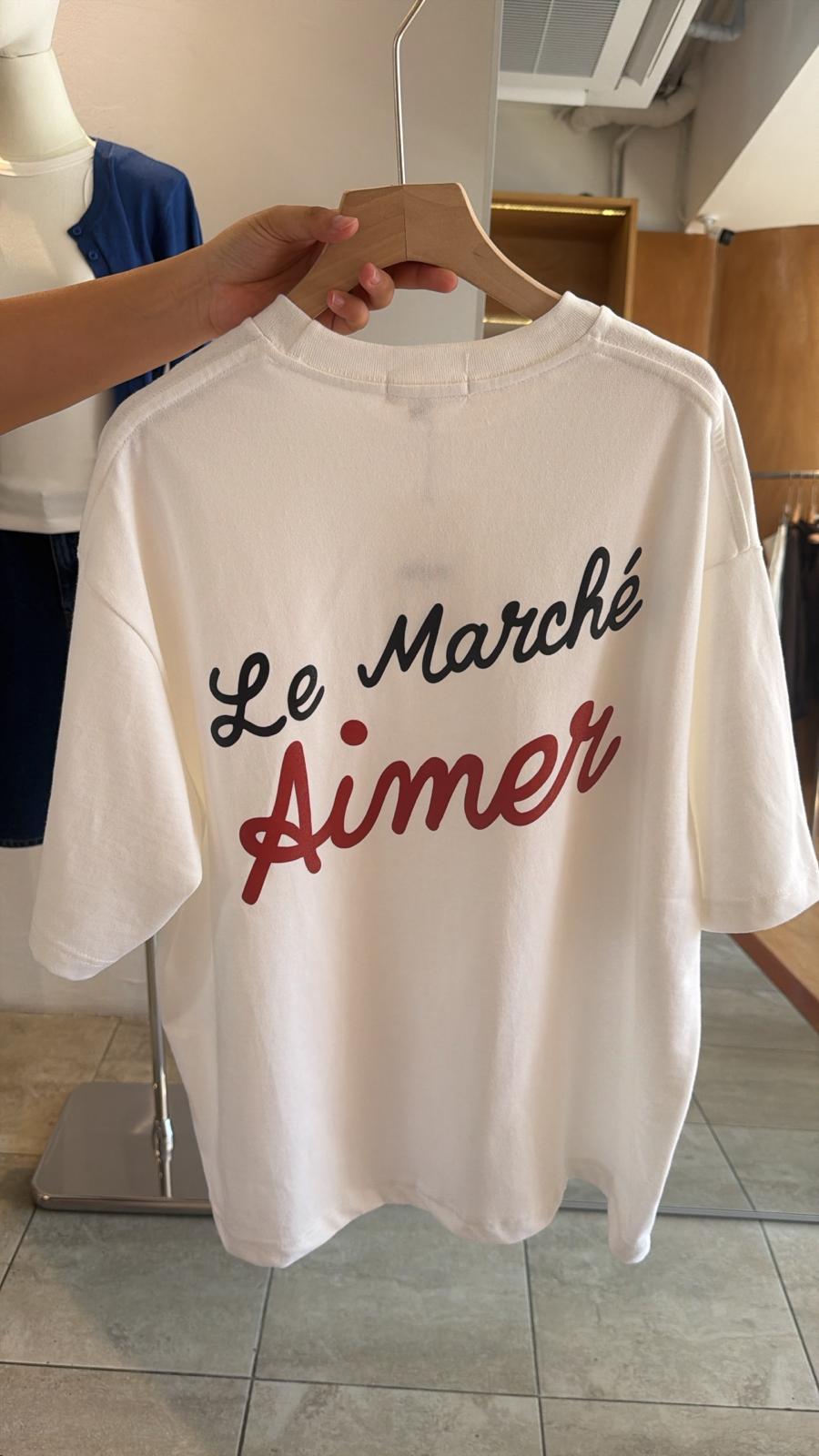 Aimer Le Marche Logo Tee (PTP C48 X L28)