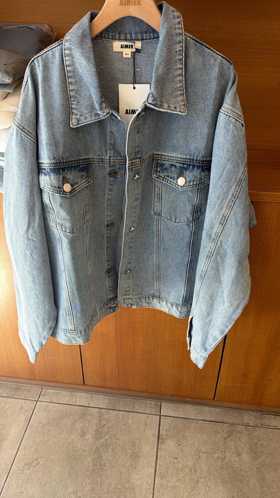 Aimer Denim Jacket Light Faded