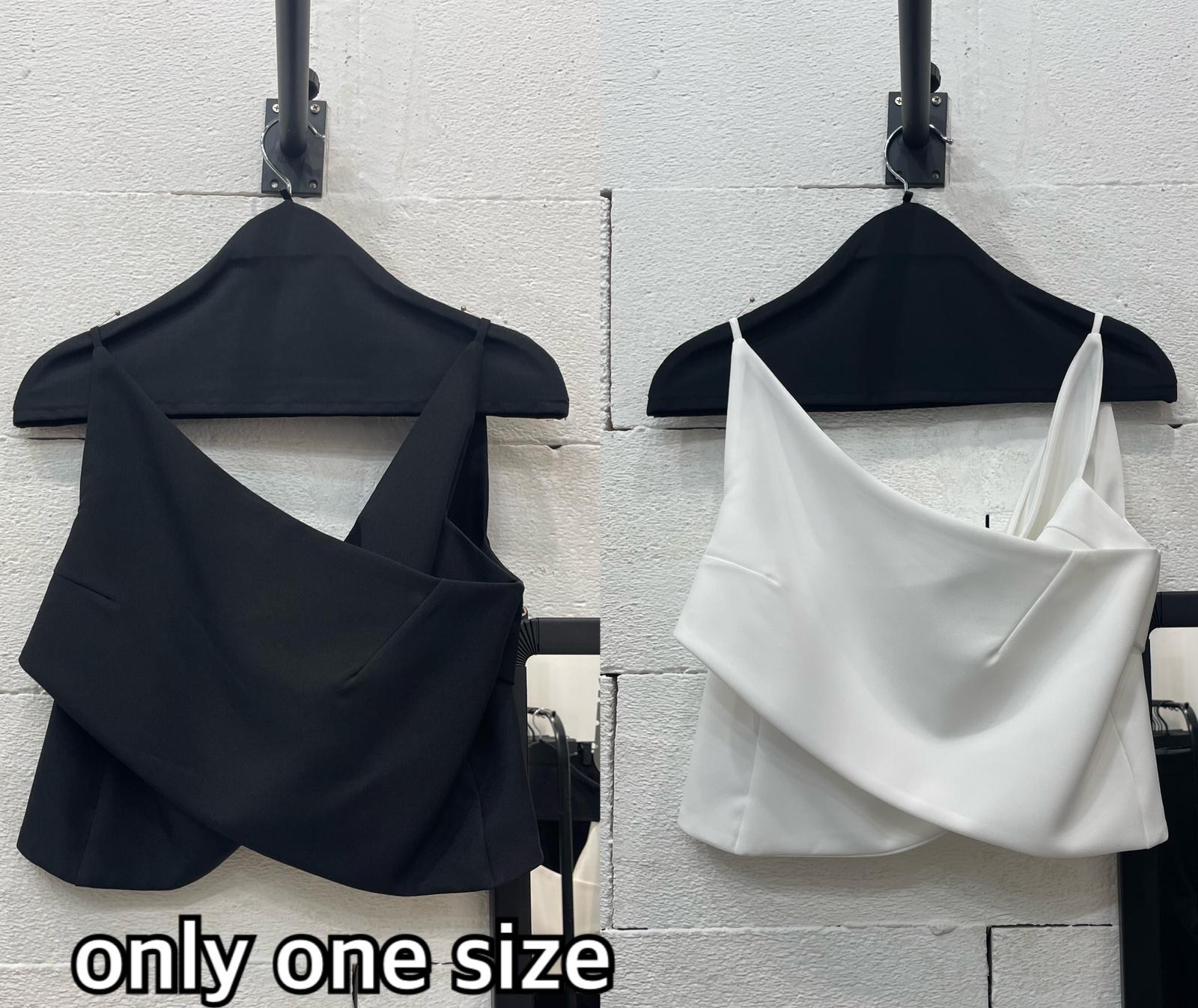 Must be in your closet - Cross Spaghetti Top