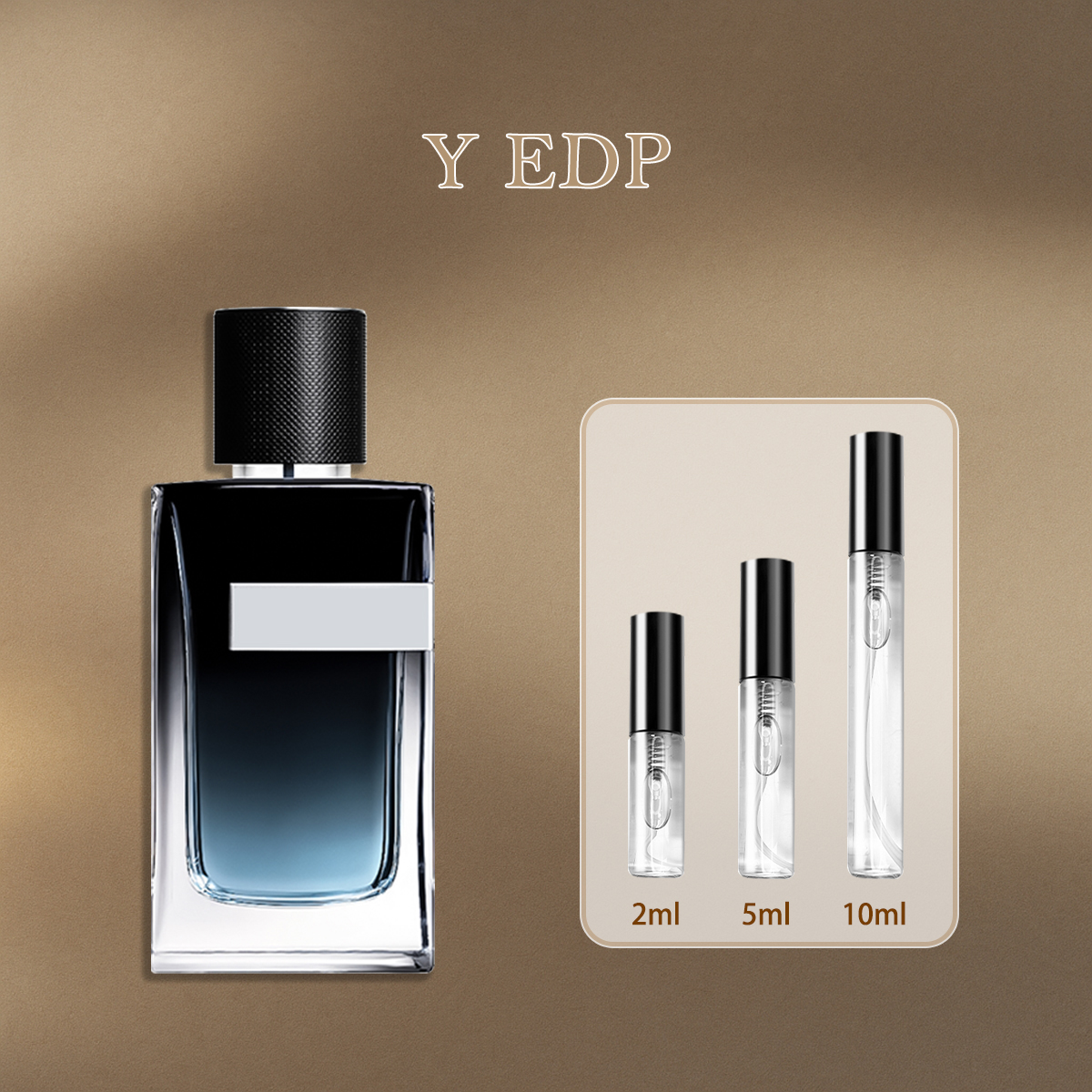 น้ำหอมตัวอย่าง Y EDP สำหรับผู้ชาย 【ของแท้✓ติดทนนาน】 ขนาดพกพา 2ml / 5ml