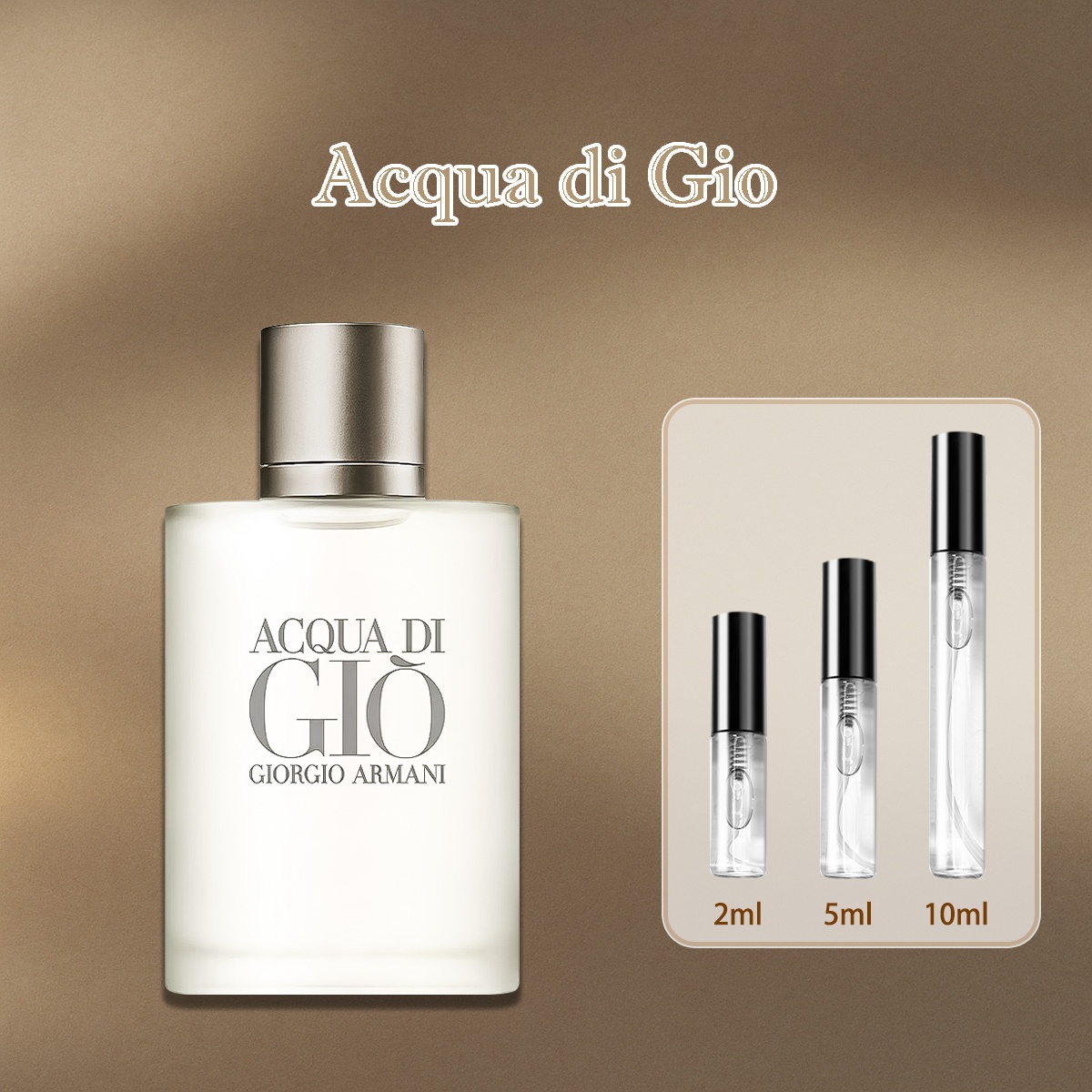 【ของแท้✓จัดส่งรวดเร็ว】Acqua di Gio EDT & Acqua di Giò Profumo EDP 2ml/5ml/10ml น้ําหอมชาย น้ำหอมขายดี  น้ำหอมพกพา น้ําหอมเสน่ห์ กลิ่นติดทนนาน