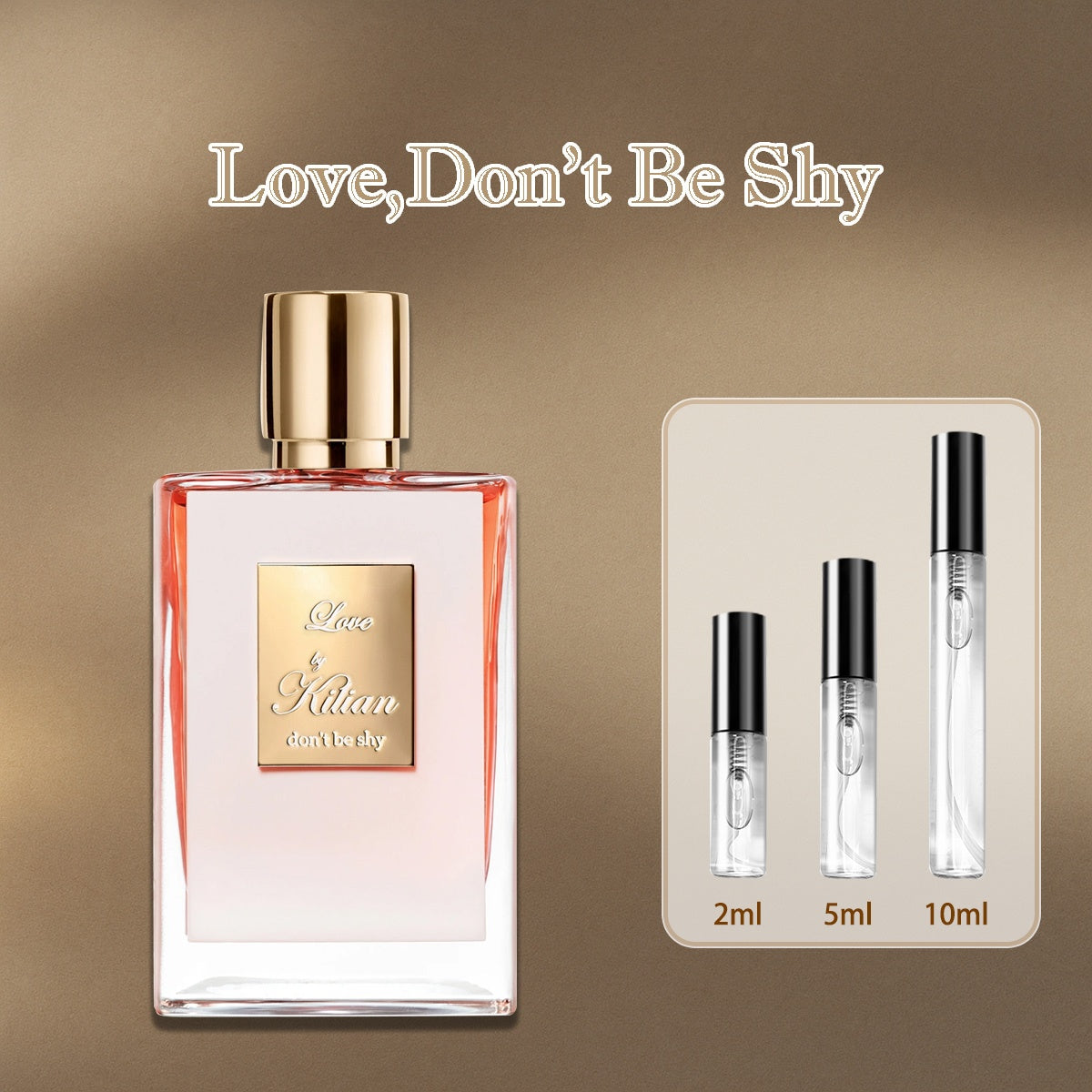 【ของแท้✓จัดส่งรวดเร็ว】Love,Don't Be Shy & Apple Brandy EDP 2ml/5ml/10ml น้ําหอม unisex กลิ่นติดทนนาน กลิ่นหอม น้ำหอมพกพา น้ำหอมขายดี น้ำหอมมินิ