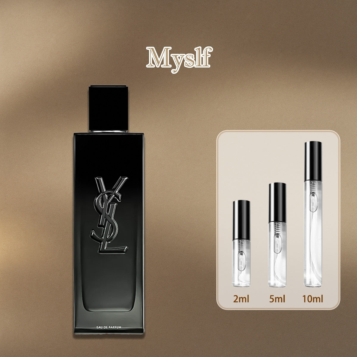 【ของแท้✓ติดทนนาน】Myslf EDP 2ml / 5ml / 10ml สำหรับผู้ชาย น้ําหอมเสน่ห์