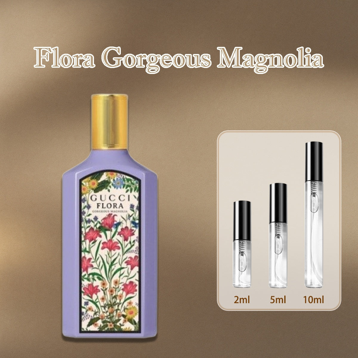 【ของแท้✓จัดส่งรวดเร็ว】 Flora Gorgeous Gardenia & Flora Gorgeous Magnolia EDP 2ml/5ml/10ml น้ำหอมขายดี  น้ำหอมพกพา น้ําหอมผู้หญิง ติดทนนาน