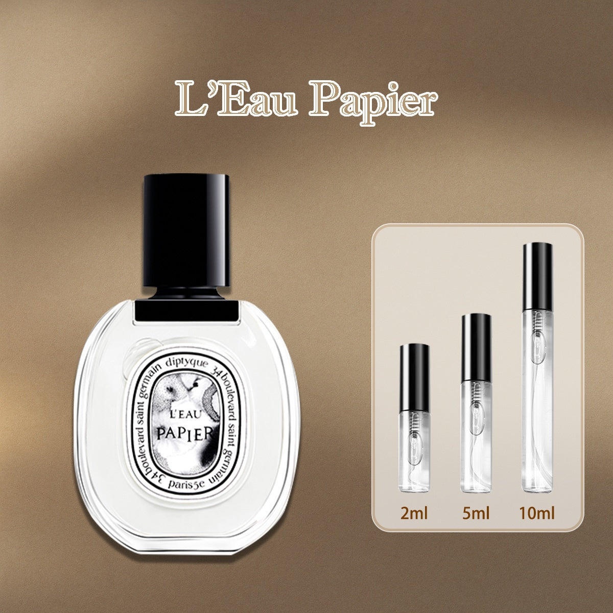 【ของแท้✓จัดส่งรวดเร็ว】 Fleur de Peau EDP/Orphéon / Tam Da EDP/L'Eau Papier EDT 2ml/5ml/10ml น้ําหอม unisex น้ำหอมขายดี กลิ่นติดทนนาน น้ำหอมพกพา