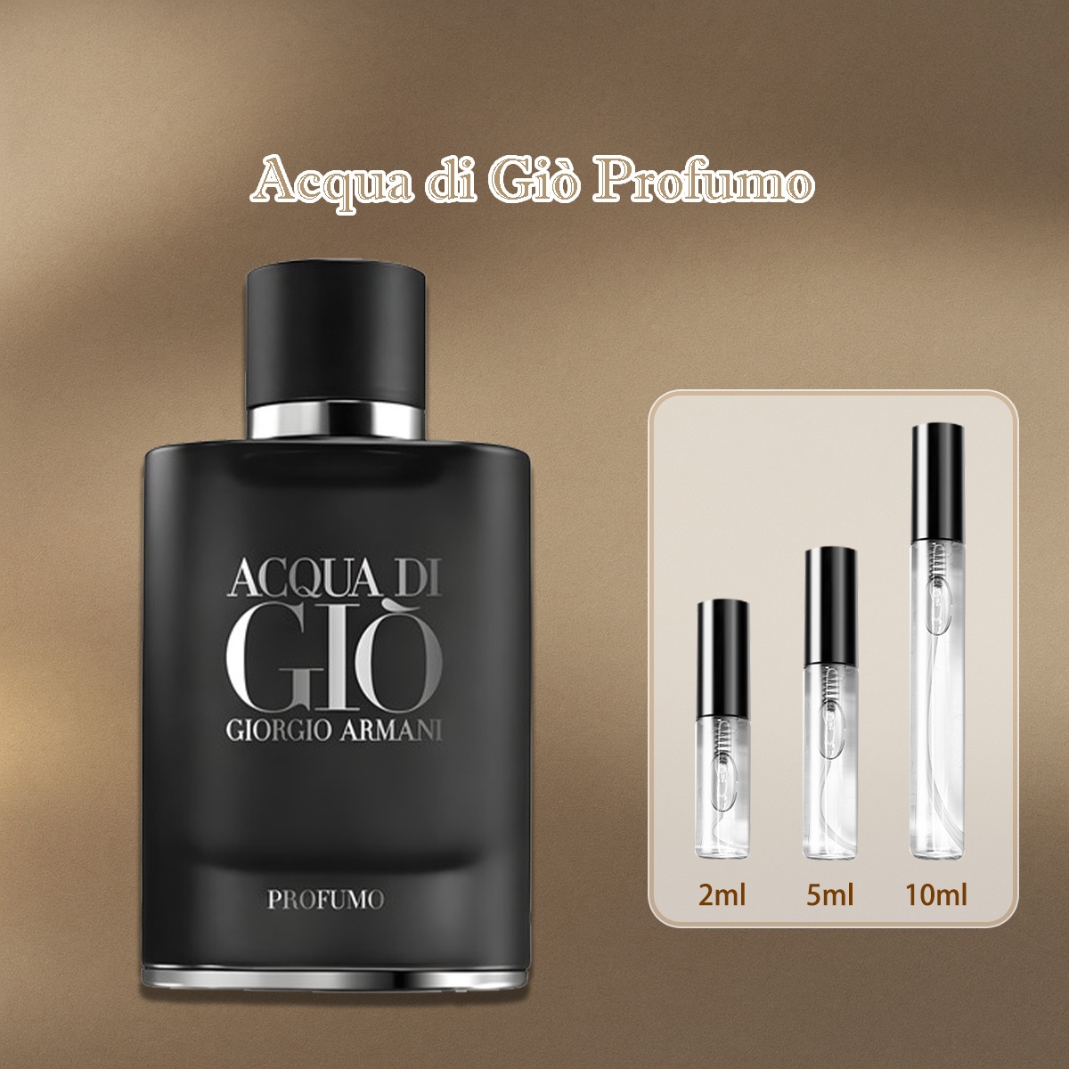 【ของแท้✓จัดส่งรวดเร็ว】Acqua di Gio EDT & Acqua di Giò Profumo EDP 2ml/5ml/10ml น้ําหอมชาย น้ำหอมขายดี  น้ำหอมพกพา น้ําหอมเสน่ห์ กลิ่นติดทนนาน