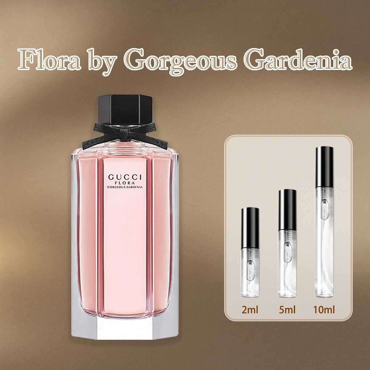 【ของแท้✓จัดส่งรวดเร็ว】 Flora by Gorgeous Gardenia & Bloom EDP 2ml/5ml